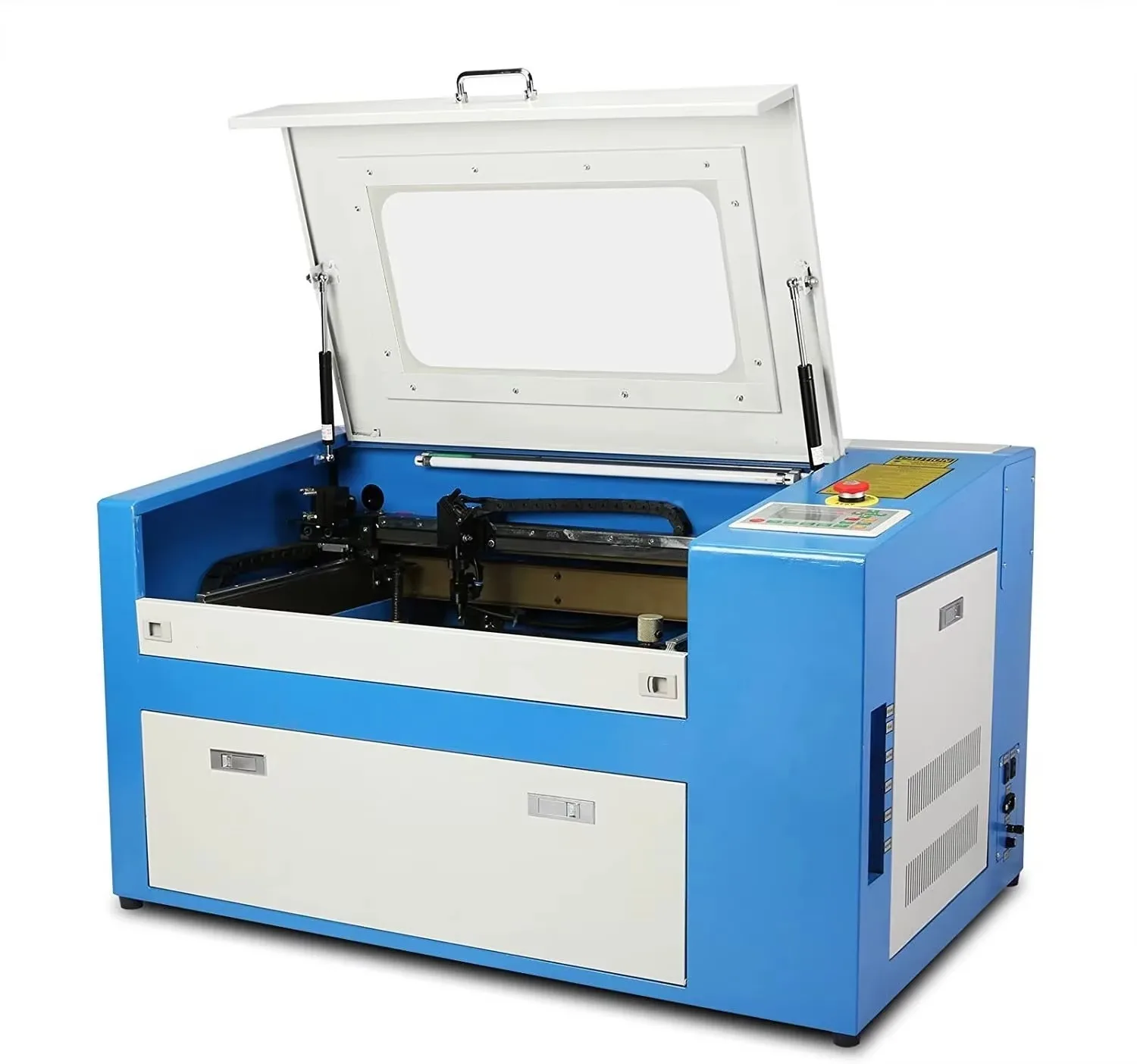 Sihao Ruida50W Macchina per incisione laser Macchina da taglio per tubi laser CO2 Porta USB Stampante per taglierina per incisore per acrilico/legno/pelle