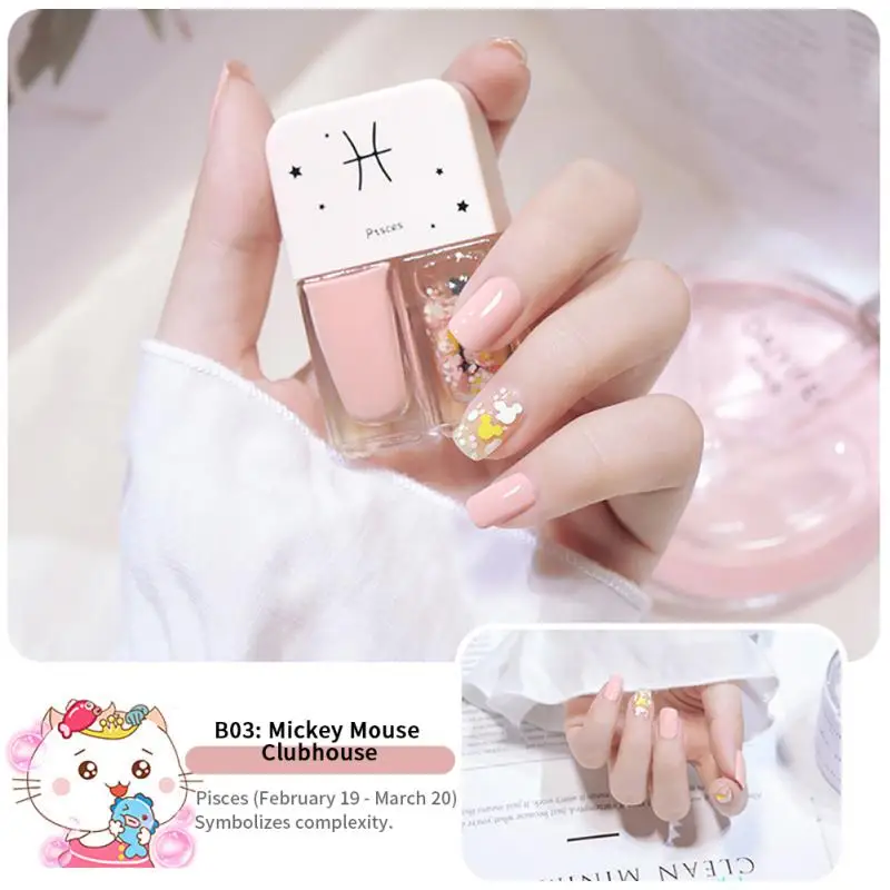 Nail Art Versatile Professional-looking High-quality Customer Favorite Innovative Best-selling 2 In 1 Nail Polish No Bake