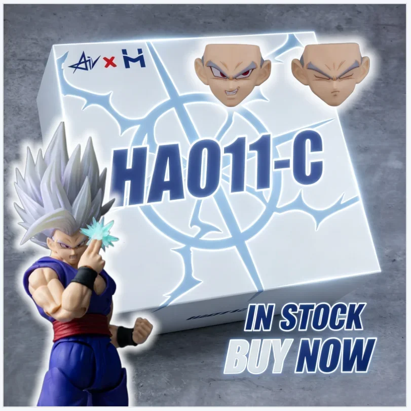 

Hot New IN stock HM New Product HA011 Beast Gohan Head Carving Accessories Bag Figure Accessories movable Model