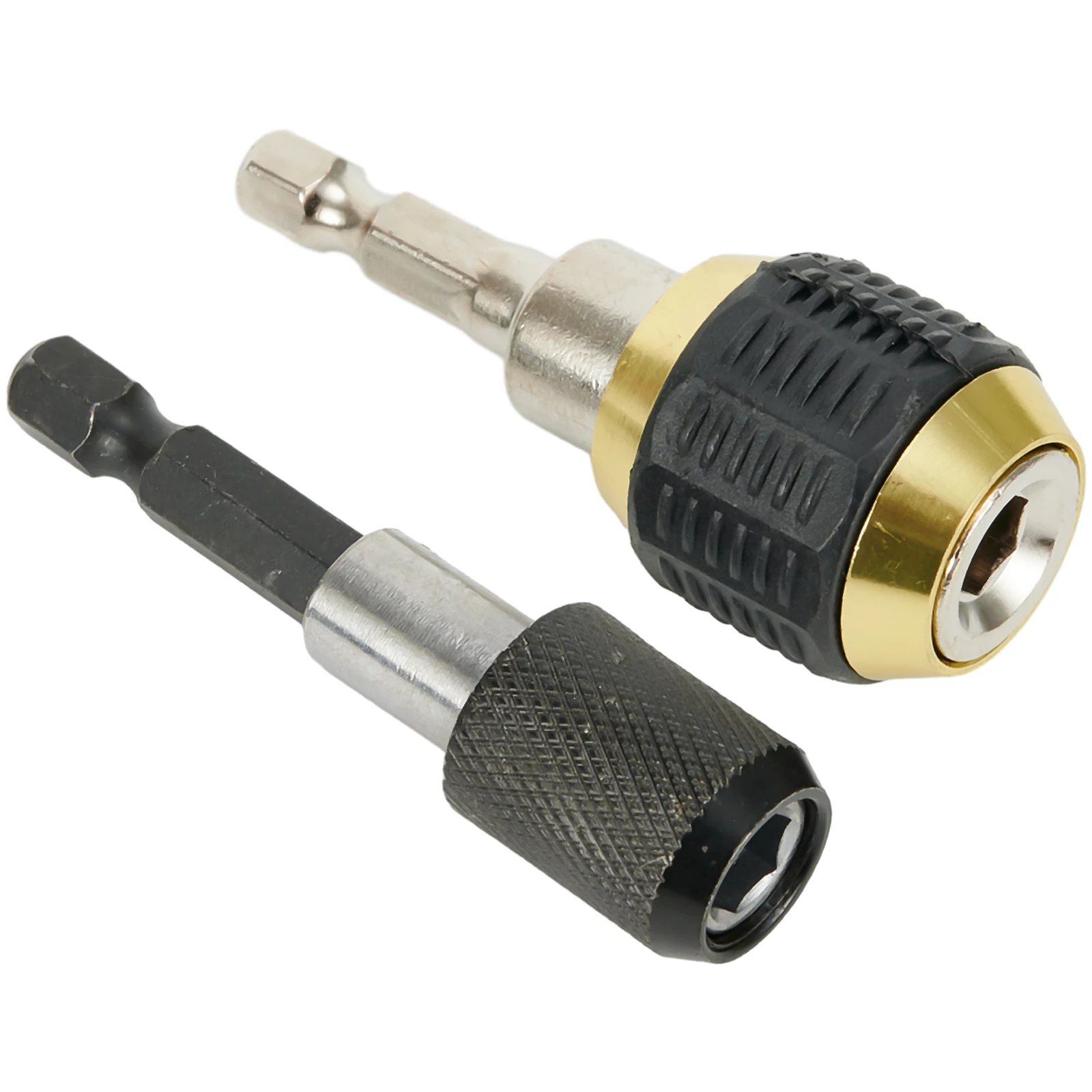 Keyless Drill Chuck Drill Chuck Driver Keyless Driver Hex Keyless Quick Change Shank Tool Parts 2pcs 60mm Adapter