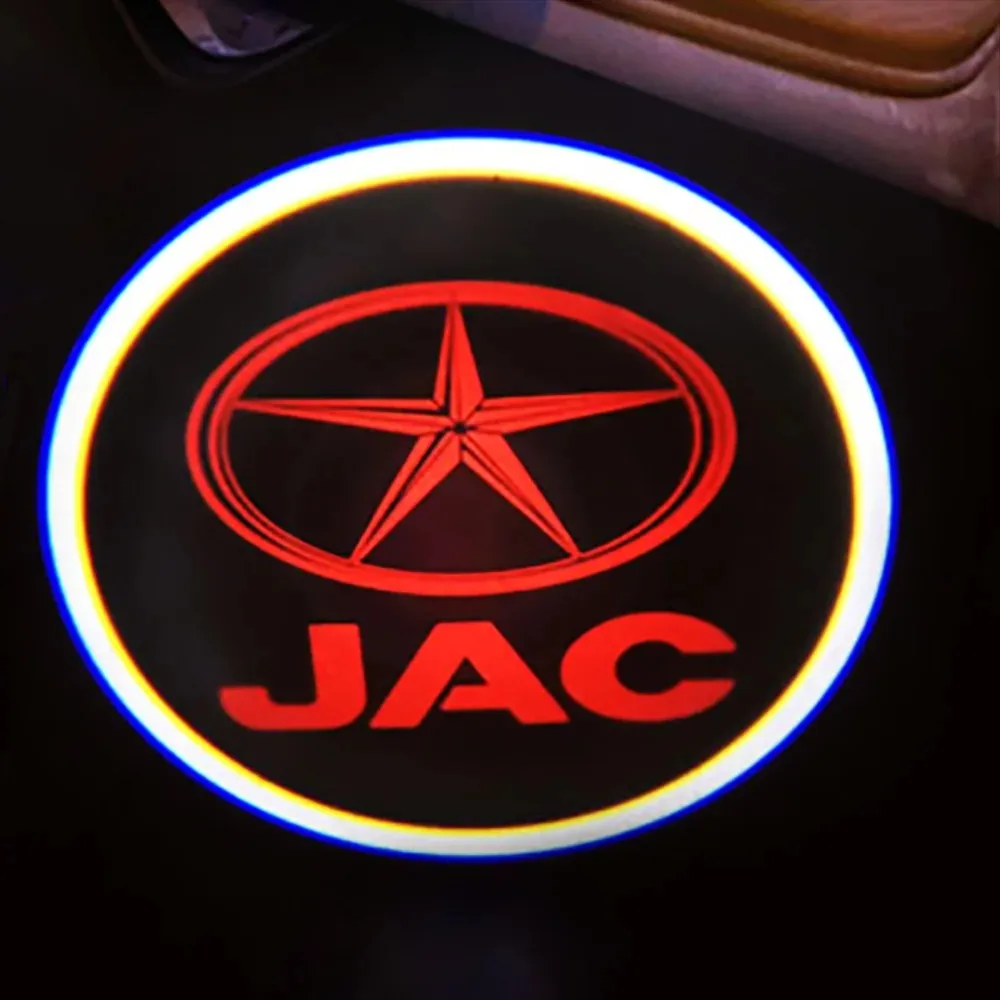 

2/4pcs LED Car Door Logo Welcome Light Laser Projector Ghost Shadow Lamp for JAC S3 S5 A30 A13 T8 6 M2Car Accessories Decoration