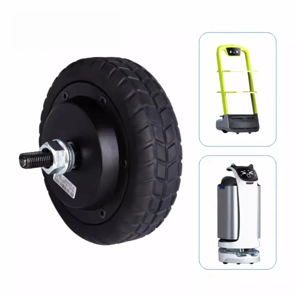 Disinfection Delivery Robot Wheel Hub Motor 5.5-inch Servo Drive High-precision with Encoder