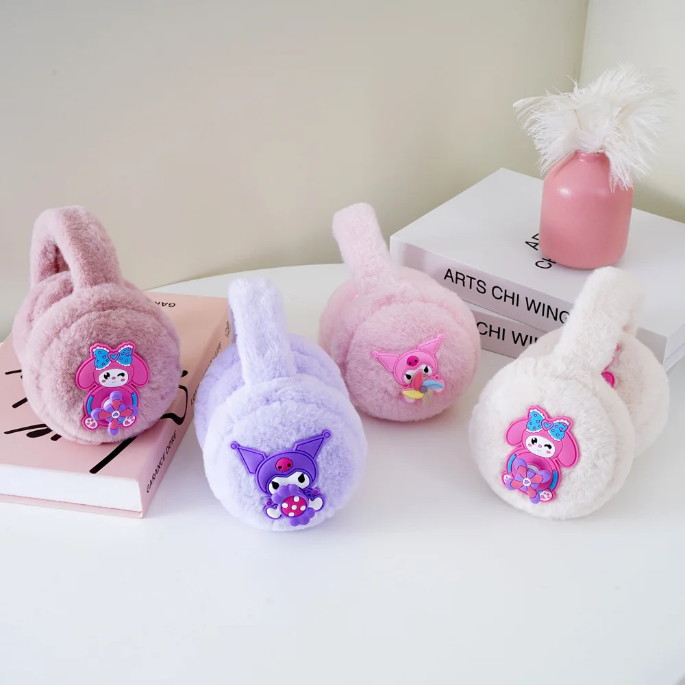 

New Mini Winter Warmth Ear Cover Ear Pads Anti-Chill and Anti-Freezing Thick Cartoon Ear Warmers Ear Bags