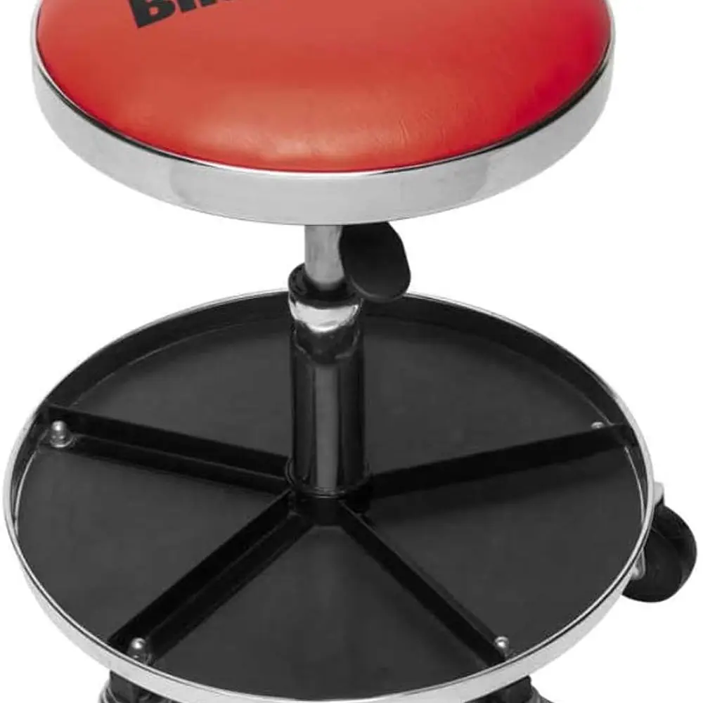 

Top-Tier Work Stool featuring Integrated Tool Storage