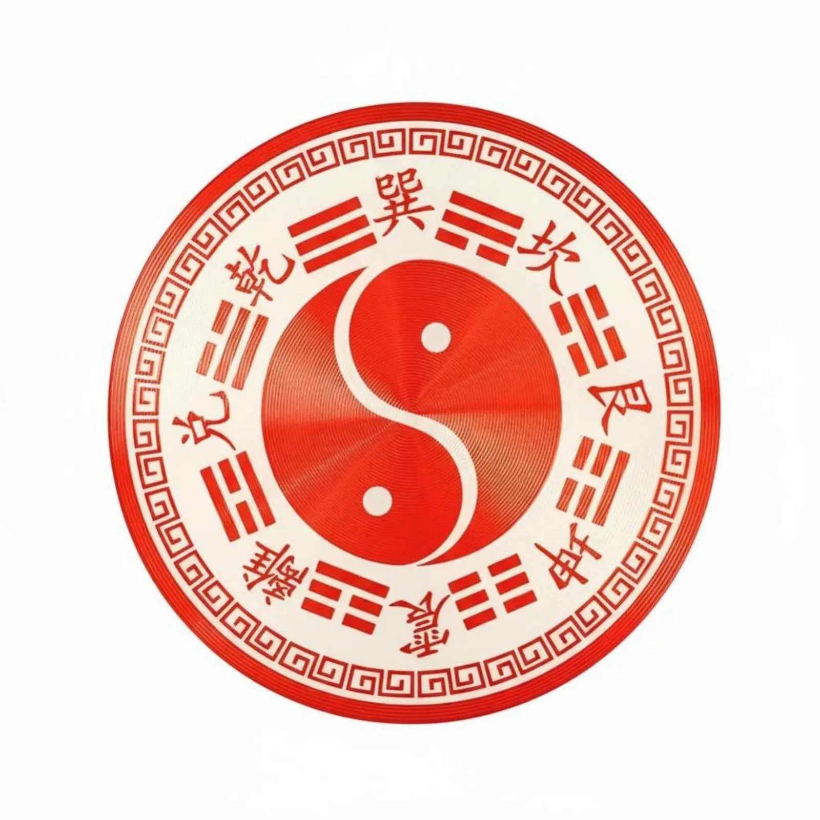 Bagua Sign Five Components Octagon Protective Wall Decor Exclusive Design of Room for Bedroom Bathroom Door