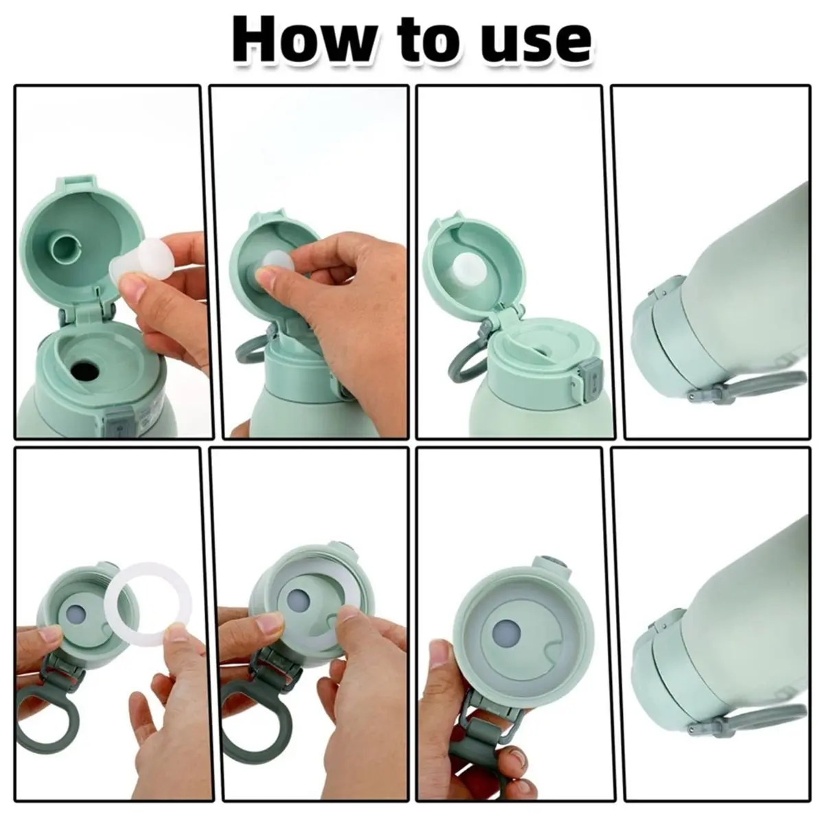 AA77 NEW Baby Bottle Warmer Accessories Set for 17oz , Silicone Stopper Gasket and Seal Rings Replacements