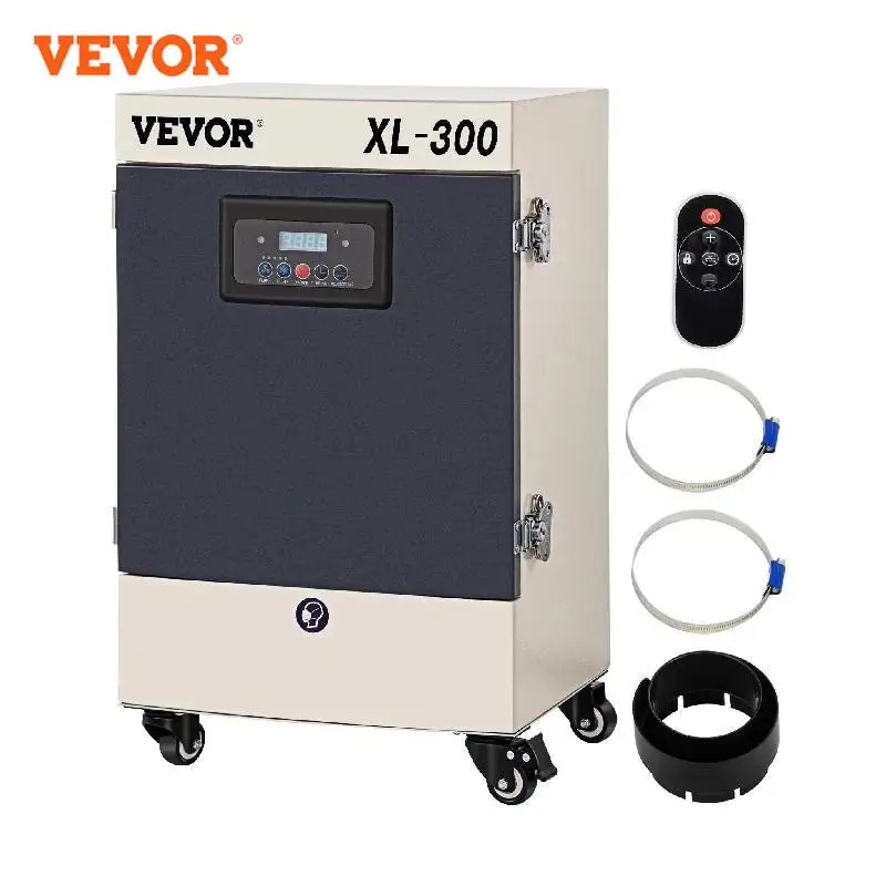 

VEVOR XL-300 Fume Extractor 330W Pure Air Purifier 6 Stage Filters 5 Speed Solder iron Harmful Smoke Absorber for Welding Repair