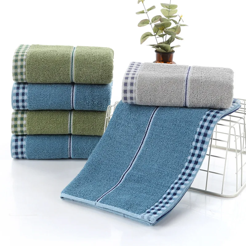 Pure Cotton Household Face Towel Adult Household Daily Face Towels Beauty Salon Shampoo Towel Party Souvenir Gift Towel