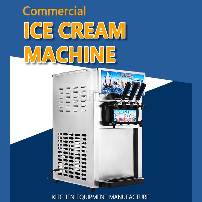 

Economic Commercial Automatic Tabletop Soft Ice Cream Maker Machine Ice Cream Filling Machine