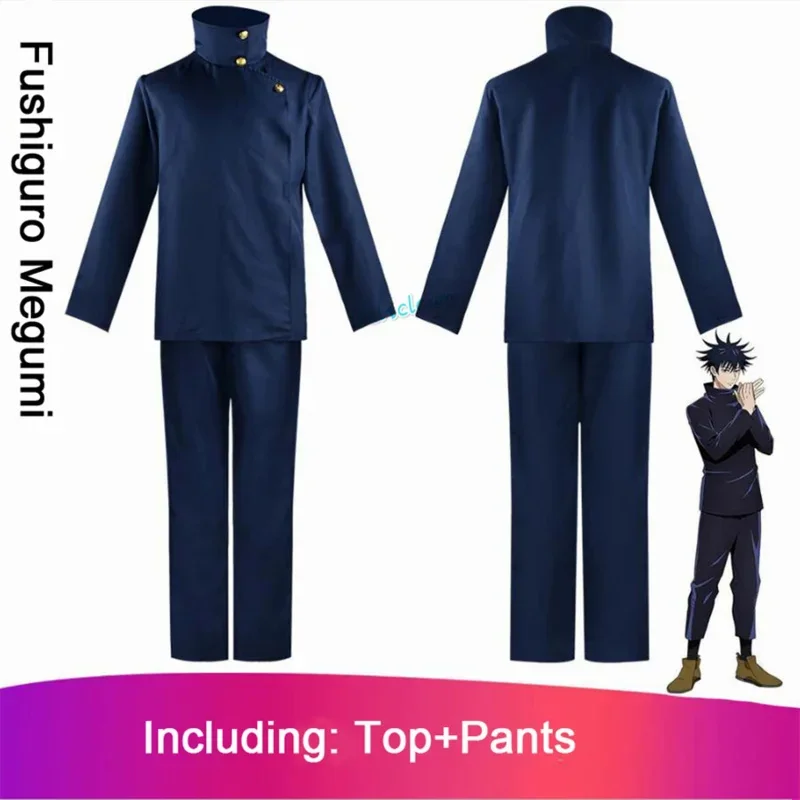 Cosbao Anime Jujutsu Kaisen Cosplay Costume Nobara Kugisaki Yuji Itadori Megumi Fushiguro Gojo Satoru Ryomen Sukuna Kimono Unifo