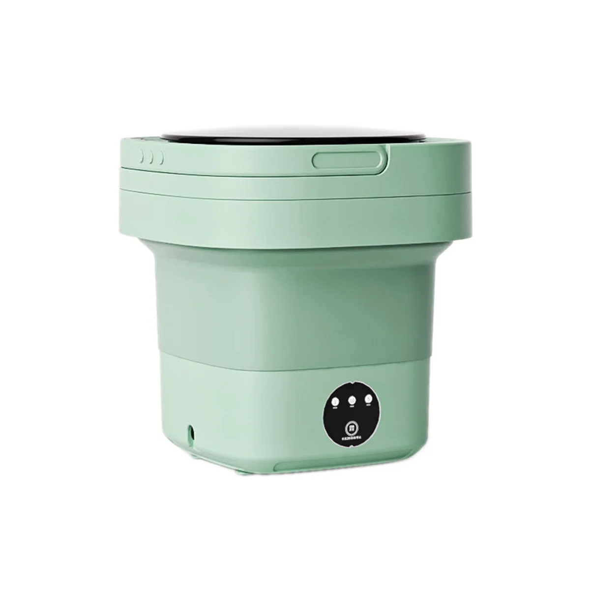 Portable Washing Machine 6.5L High Capacity Washer Half Automatic Wash Foldable Washing Machine Travelling US Plug-A