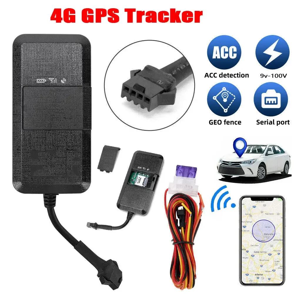

4G GPS трекер автомобиля противоугонное устройство слежения в реальном времени трекер сигнализации локатор