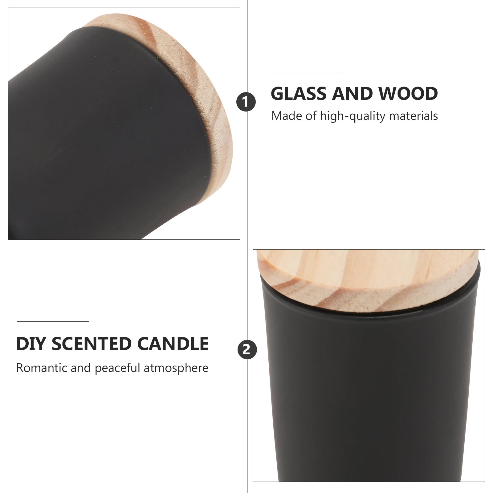 

2 PCS Anti-fall Cup Scented Making Bottle Aromatherapy Tea Light Mother