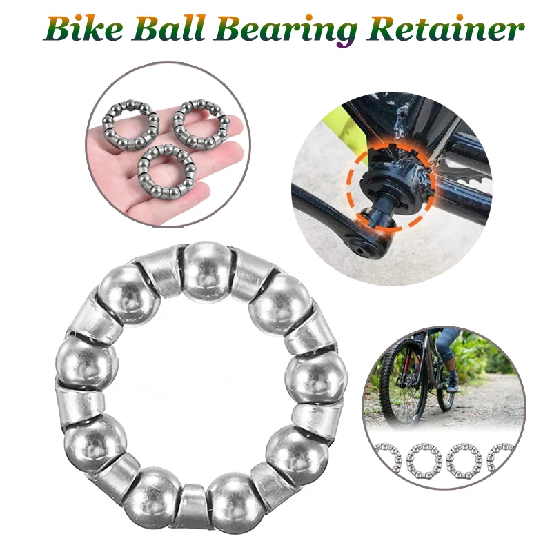 Bike Ball Bearing Retainer Steel Lowrider Replacement Mountain Bike Parts 1/4