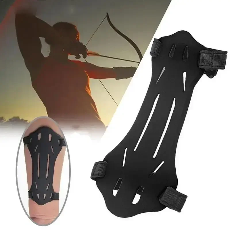 Silicone Archery Arm Guard Protection Traditional Hunting Recurve Bows Shooting Training Protector Outdoor Hunting Accessories