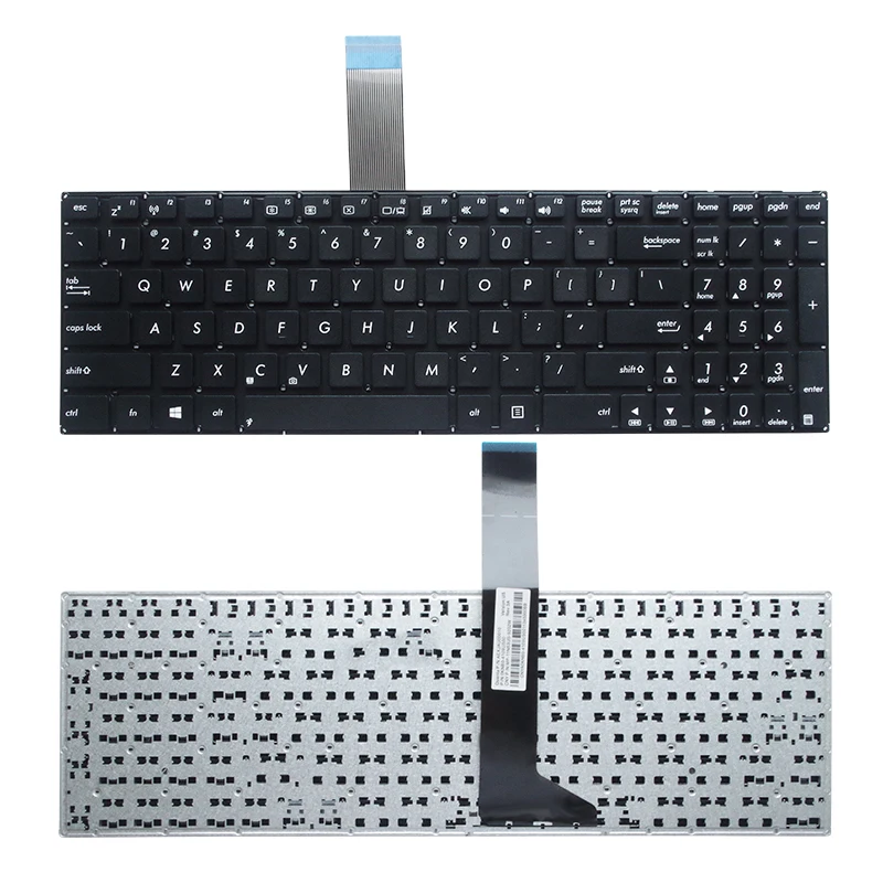 Klawiatura US/FR/RU/PO/BR do ASUS X501 X502 X550 X550V X550C X550VC X552 F501/A/U F520M Y582 Y581C S550 D552C A550/C A550VB K550 — zdjęcie 2