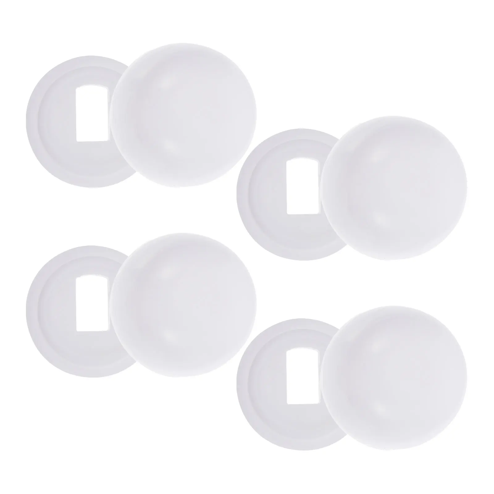 

Декоративная пластиковая заглушка для крепления унитаза, универсальный аксессуар для замены крепежа ванной комнаты, фурнитура для анкерных винтов