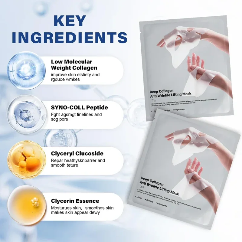 Deep Collagen Mask Collagen Fa - Skincare Omg 评论和价格