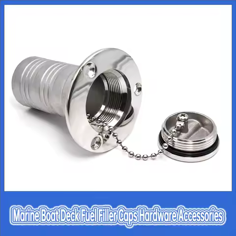 316 Stainless Steel Marine Boat Deck Fuel Filler Caps Hardware Accessories Steel High Mirror Polish Deck Filler