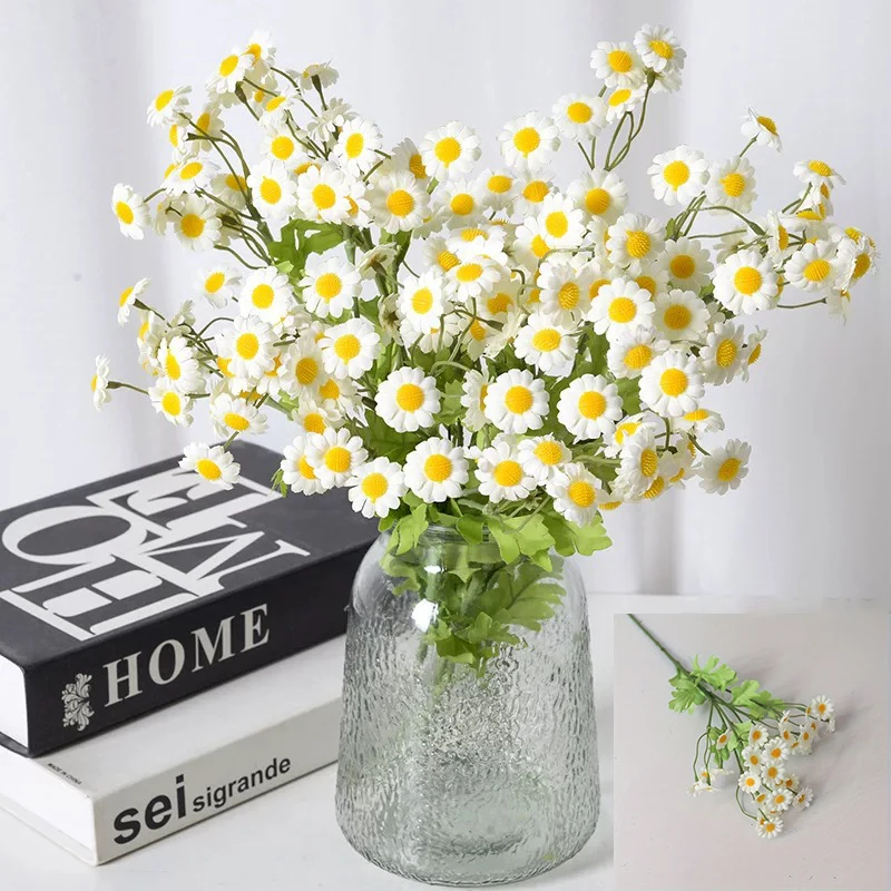 30 heads of chamomile simulation flower daisy small fresh home decoration