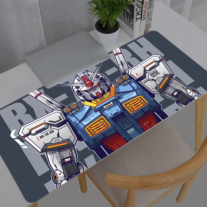 Tapis de souris pour ordinateur, grand tapis de souris de jeu Mobile Suit Gundam, nouveau tapis de clavier XXL, tapis de bureau pour PC
