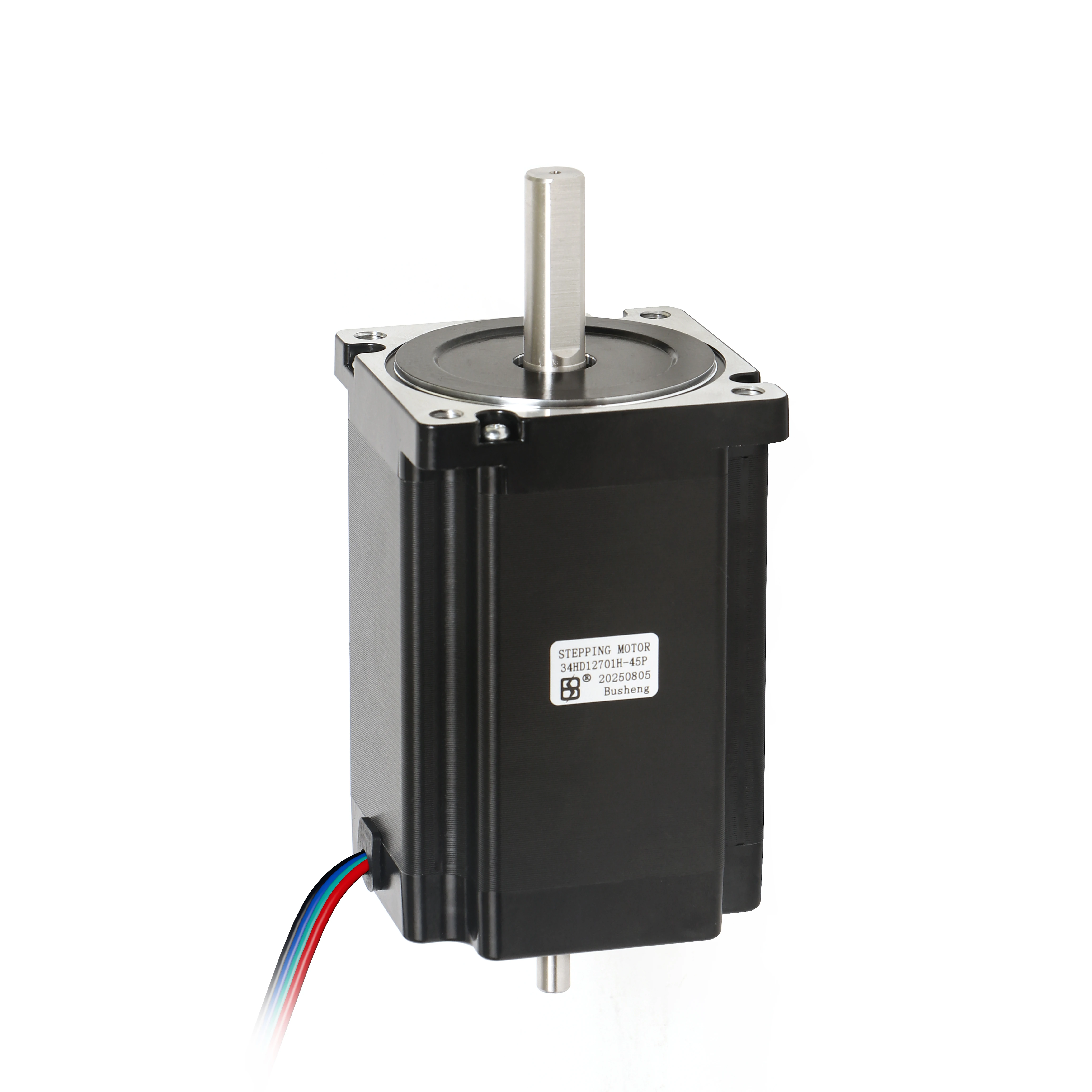 Nema34 Stepper Motor 34HD12701H-45P 6A 10.2N.m 1.8 Degree Resolution for 3D Printer Monitor DIY CNC Engraving Machine