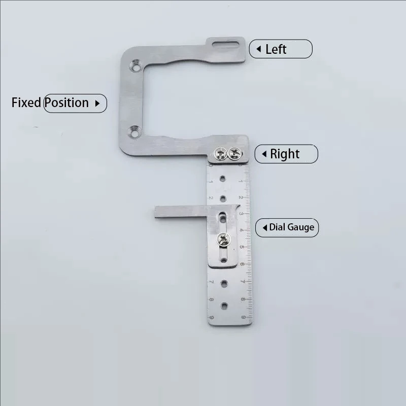 تحديد المواقع حاكم/الدليل ل JUKI MB-372 MB-373 MB-1377 زر المجاري إرفاق ماكينة خياطة تحديد المواقع المسافة #3