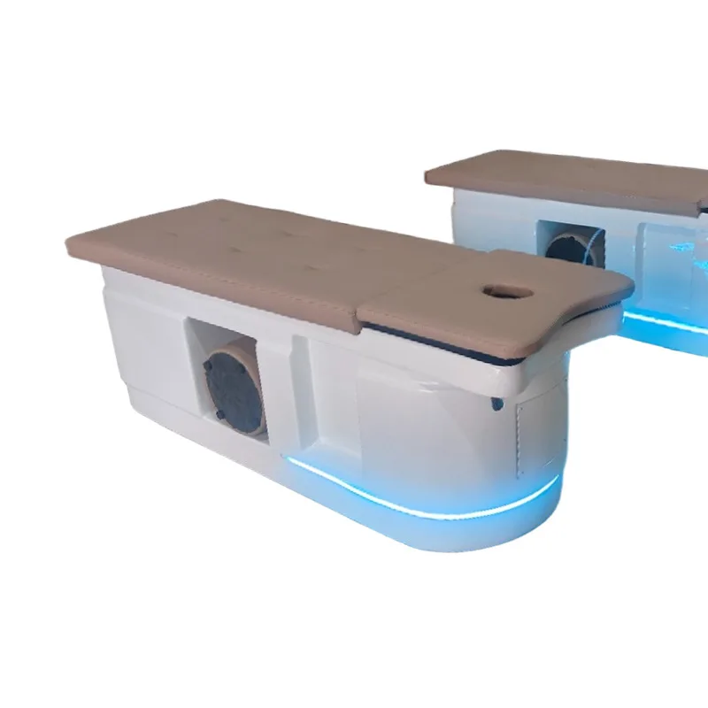 

Shampoo Bed with Water Circulation and Fumigation, Professional Hair Wash Bed for Barber Shop, Thai Massage and Beauty Salon