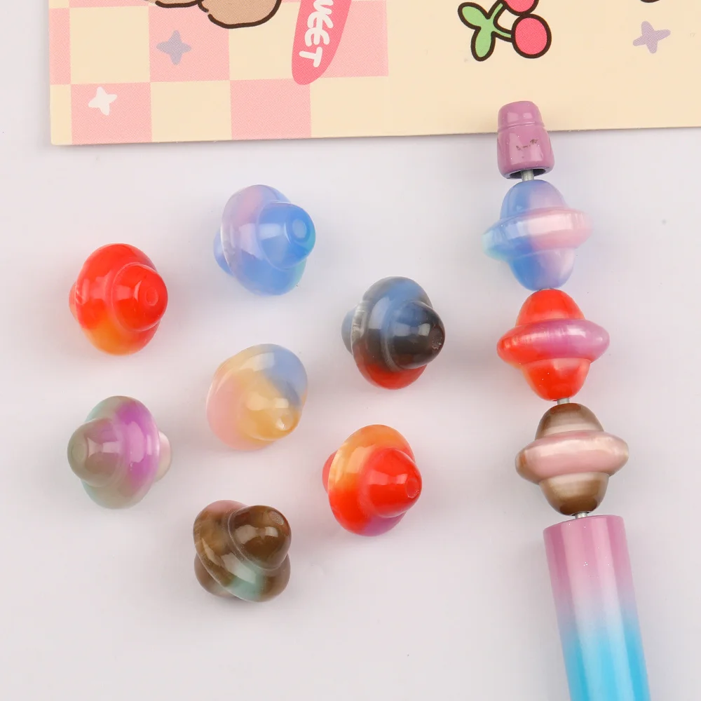 

Cordial Design 100Pcs 16*16MM Resin Bead/Oval Shape/DIY Beads/Hand Made/Marble Effect/Jewelry Findings & Components #16821
