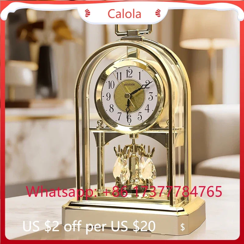 Luxury Modern Silent Clock Creative Unique Design Living Room Home Interior Decor Accessories