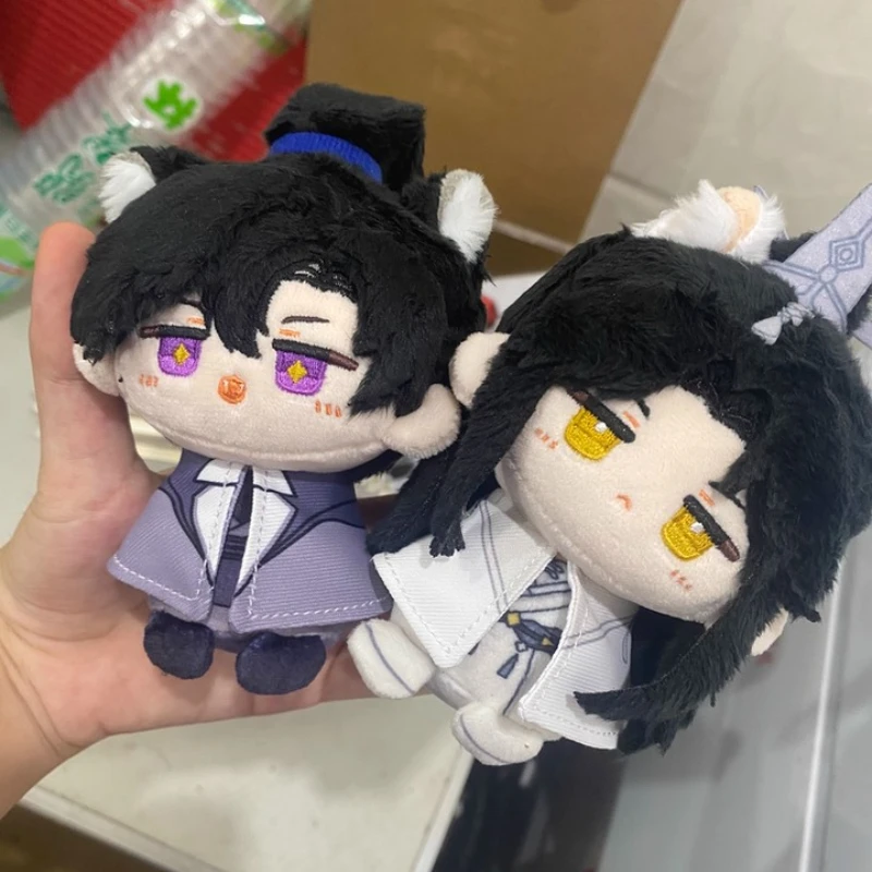 

12 см аниме Хаски и его белый кот Шизун Каваи мальчик косплей Данго мягкая хлопковая кукла Чу ВанНин Мо Ран мини-игрушечные фигурки подарок