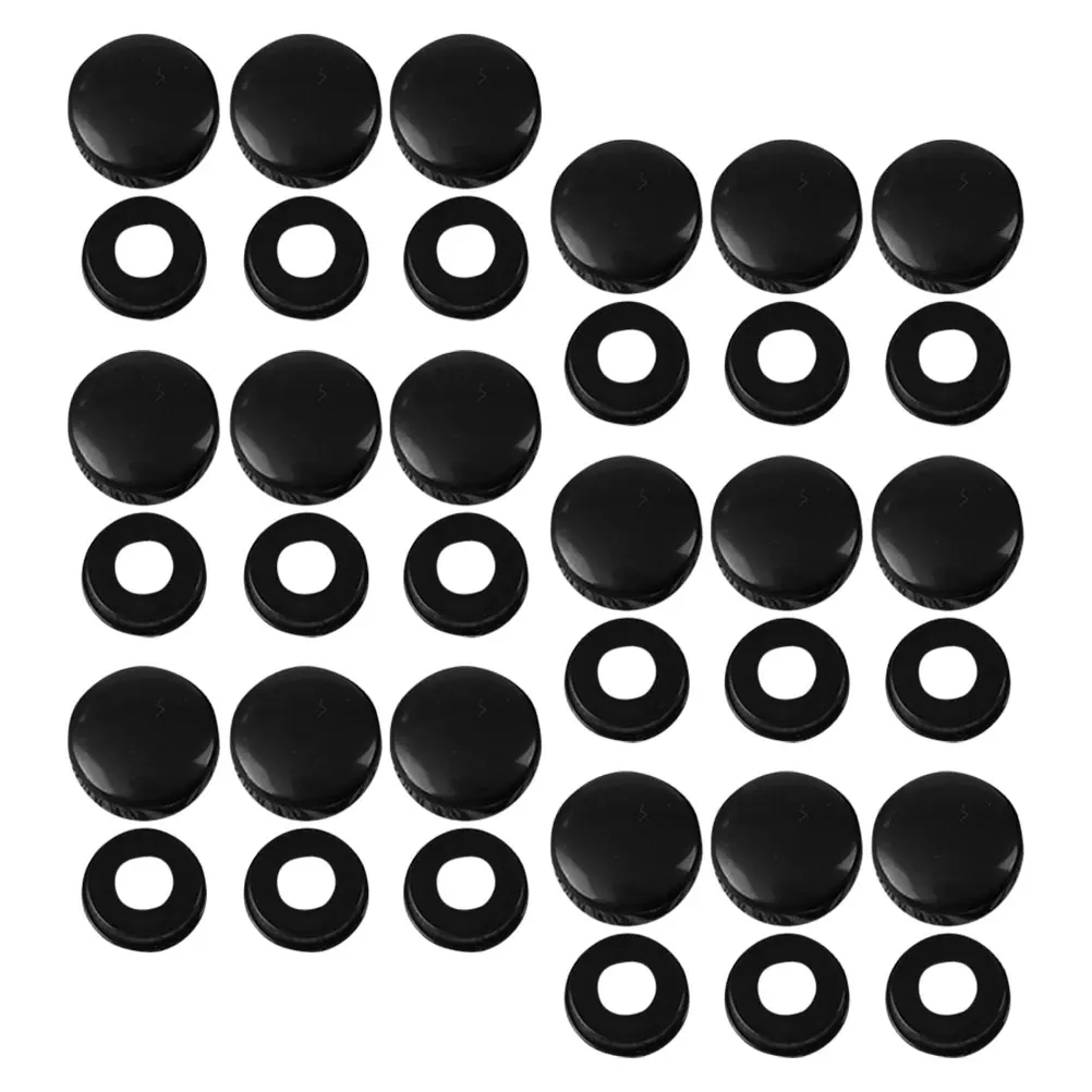 

20 Pairs Plate Screws Abs Plastic Anti Theft Hat Fixing Clips License Fixing Screws for Car Inspection Requirements