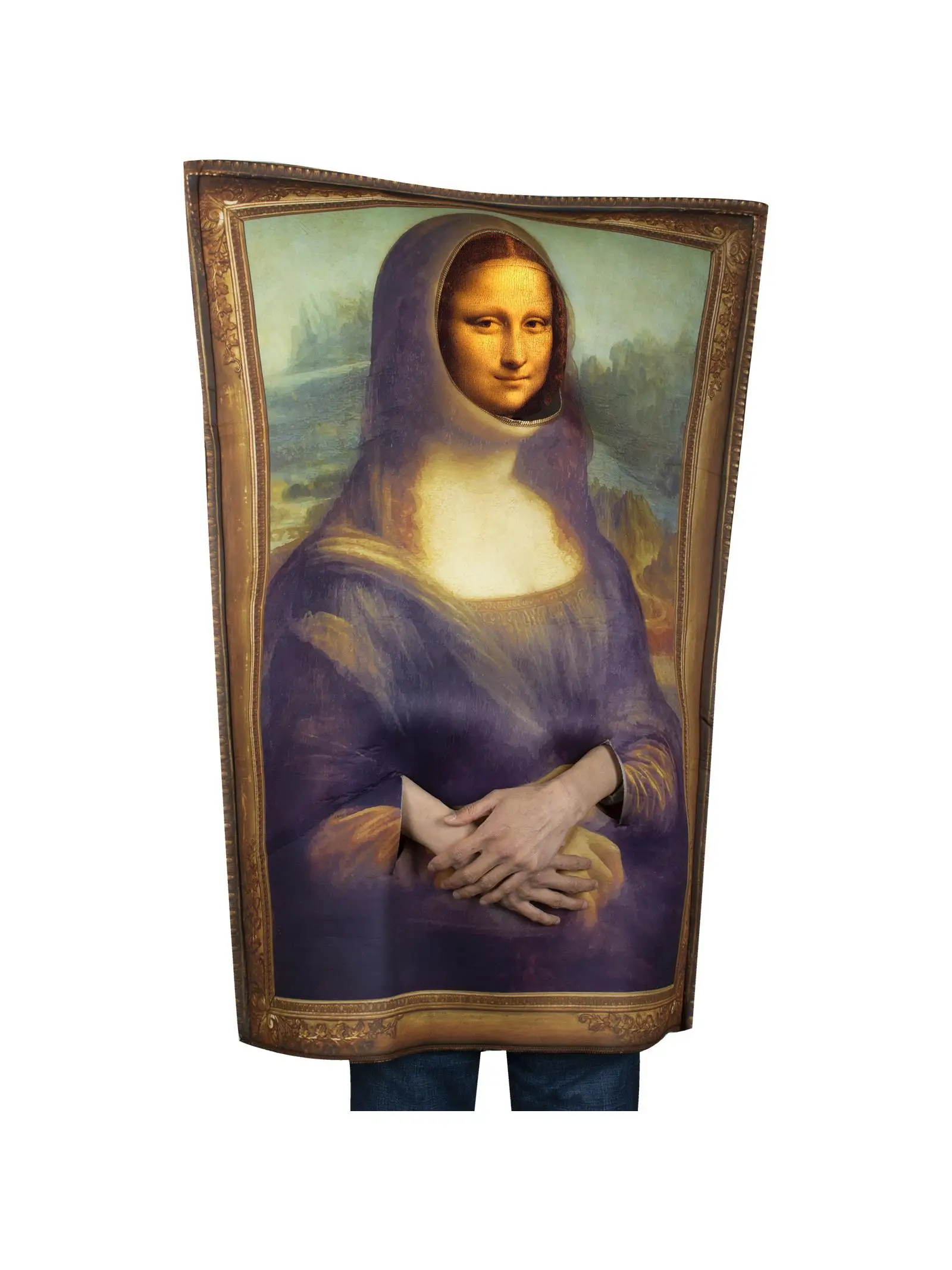 Halloween Grappig kostuum Par Prestatiekleding Prank Muurschildering Kostuum Campus Evenement Prestatiepak Etnische kleding voor dames