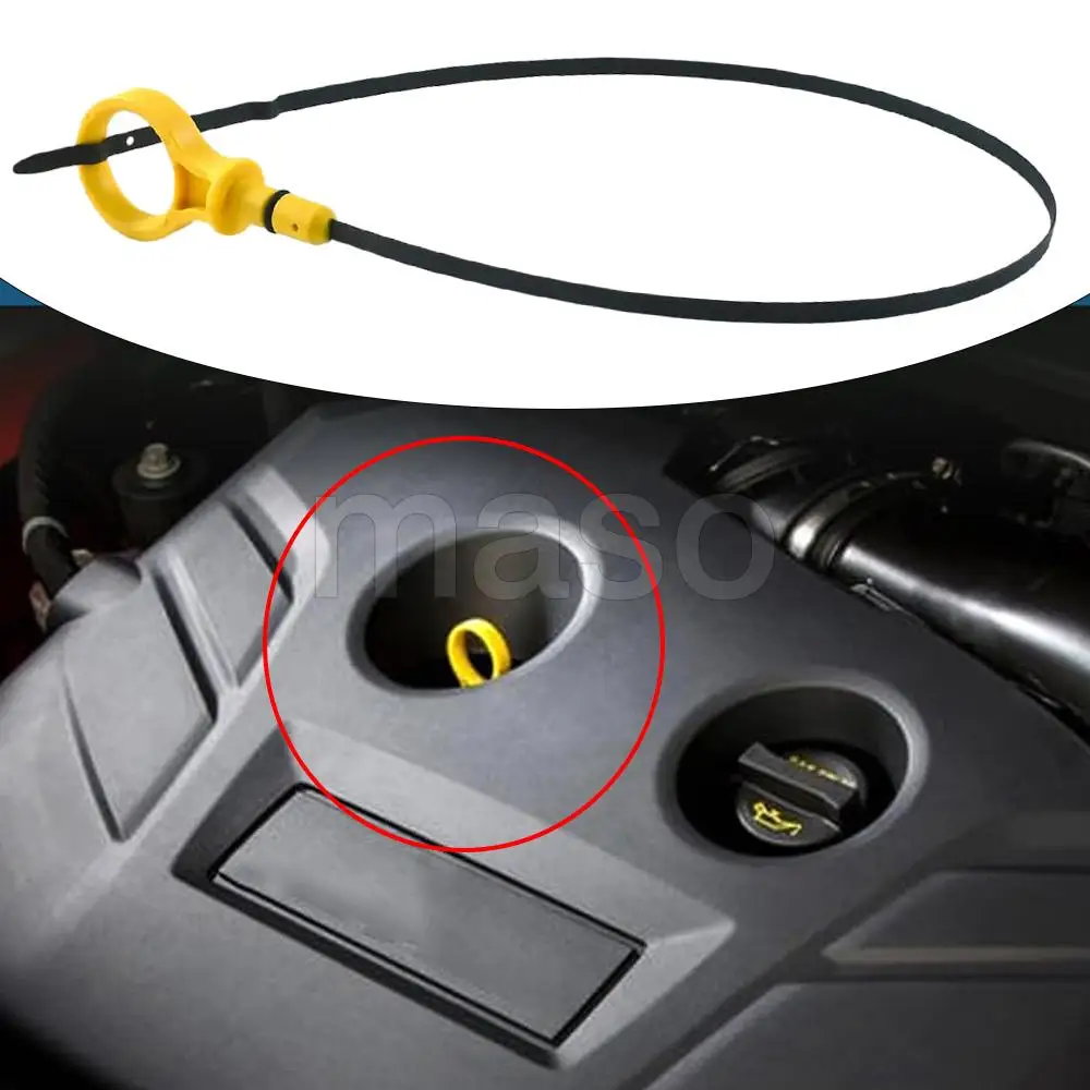 

Car Engine Oil Level Dipstick BA5Z6750A BA5Z-6750-A For Ford Edge Explorer Flex Fusion Taurus For Lincoln MKS MKT MKX MKZ