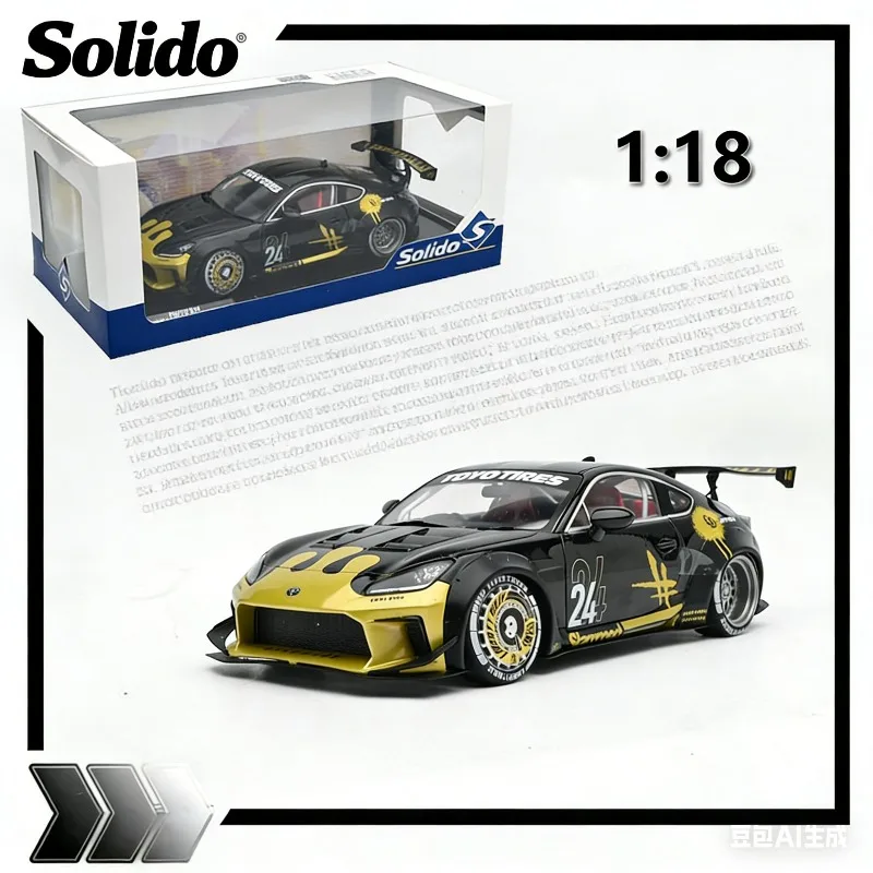 

Solido 1:18 Toyota GR86 LIBERTY WALK Simulation Static Alloy Car Model, Boys' Holiday Gift Toy, Adult Collection Decoration Item