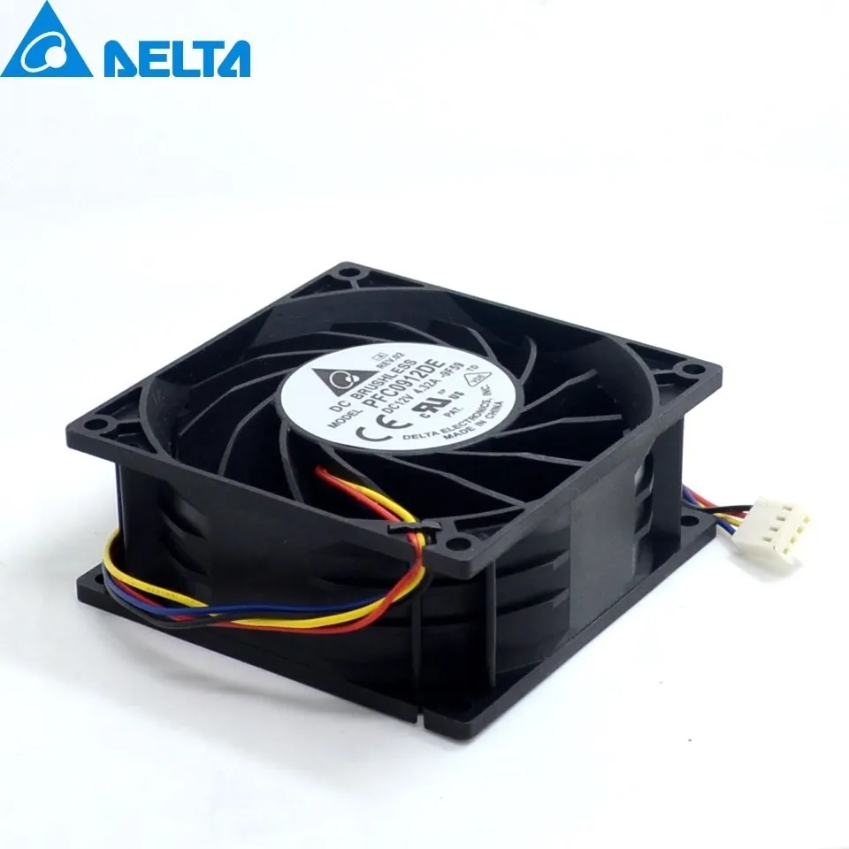 PFC0912DE 9038 12V 4.32A 9CM 90mm cooling fan for Delta 90*90*38mm