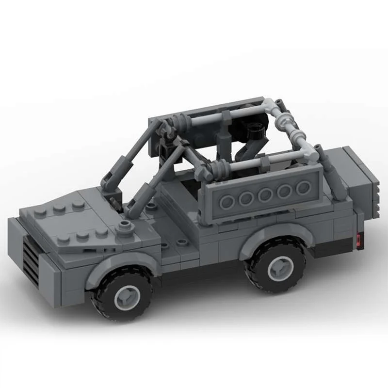 WMIK V2 Licht gepantserde automodel MOC Bouwstenen Oorlogsuitrusting Modulaire technologie Geschenken Vakantie Monteer kinderspeelgoed Pak