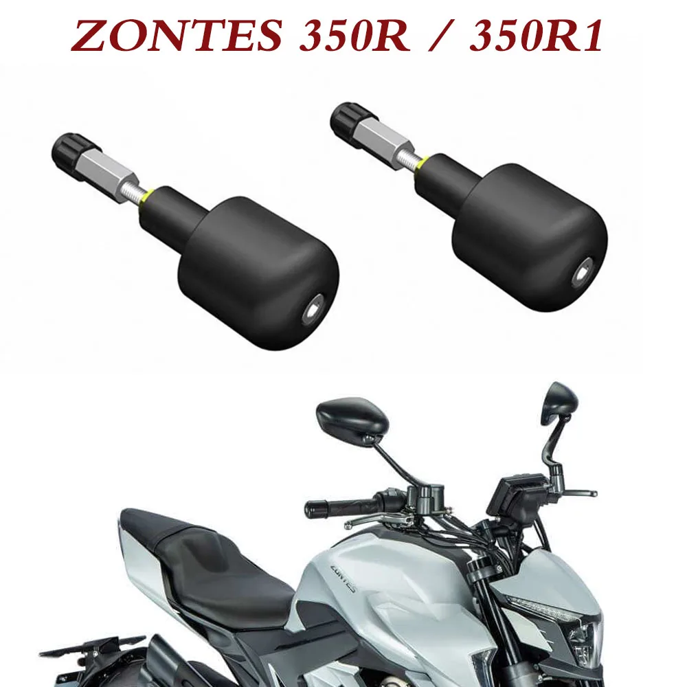 

Motorcycle Handle Bar Handlebars Grips Cap End Plugs Handlebar For Zontes 350R / 350R1 Weight Slider