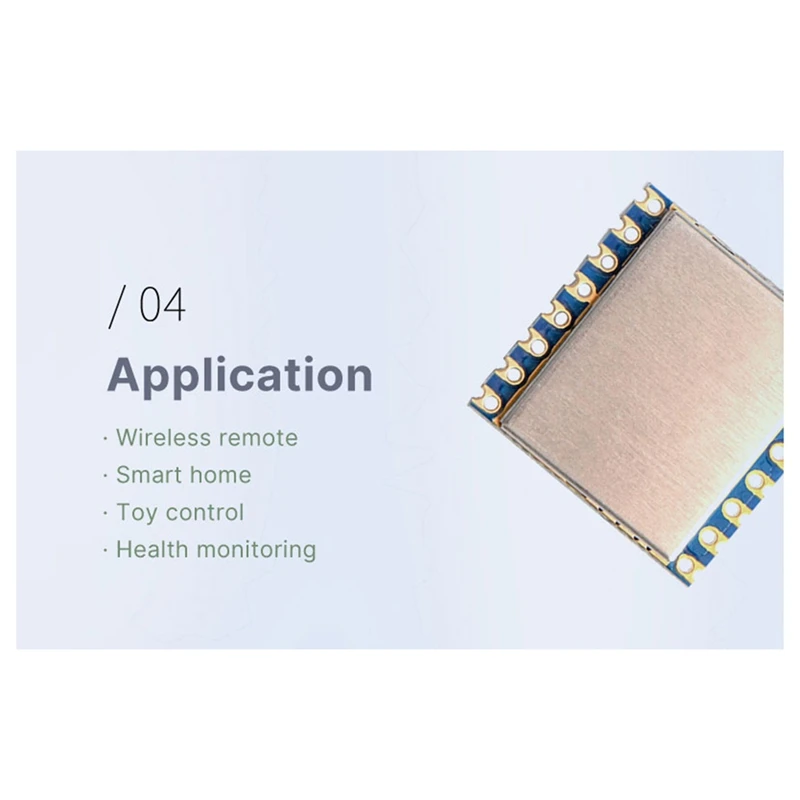 FULL-LORA1280-TCXO โมดูล Lora การวัดช่วง 2.4Ghz