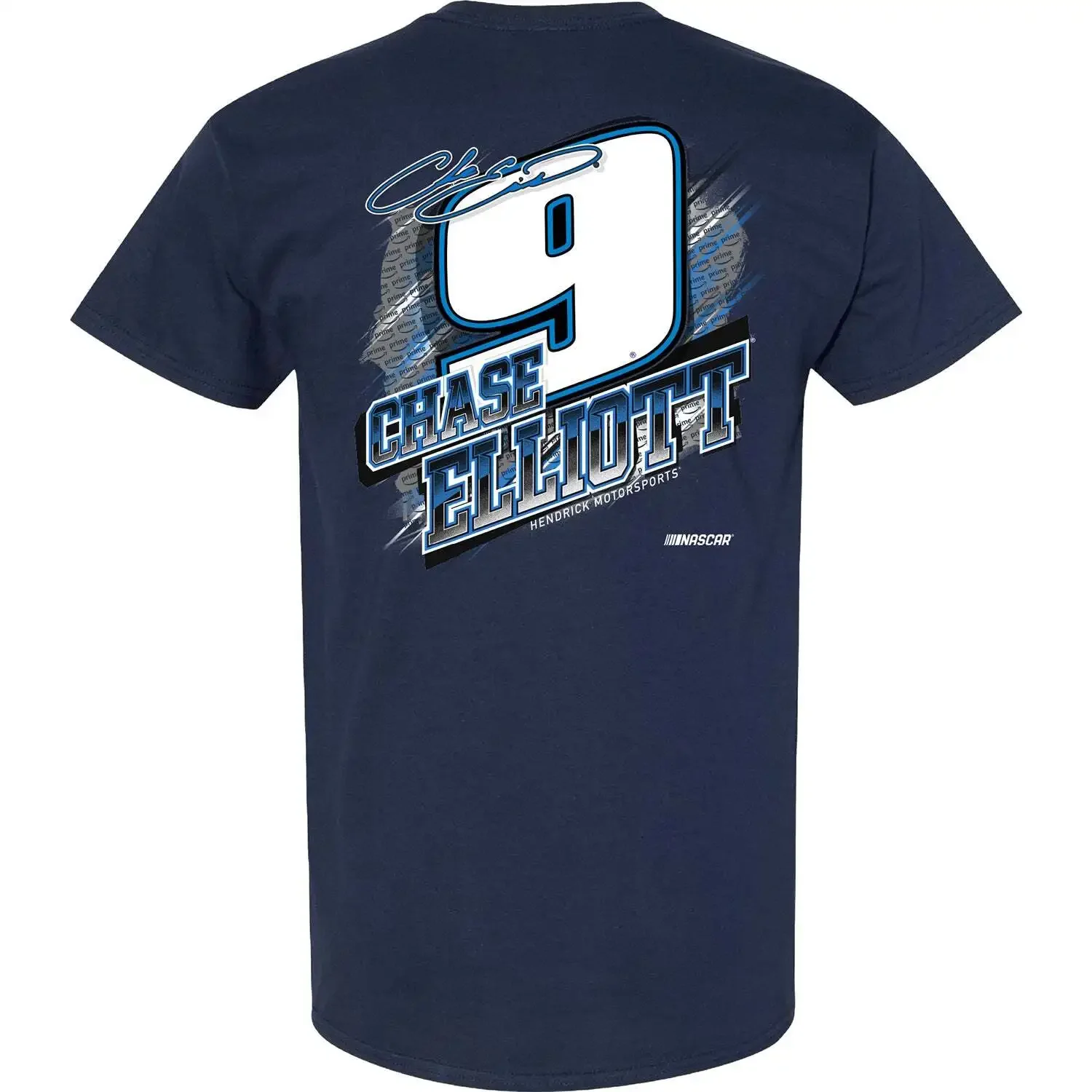 تي شيرت Chase Elliott 2025 Amazon Prime Pit Road 2-Spot