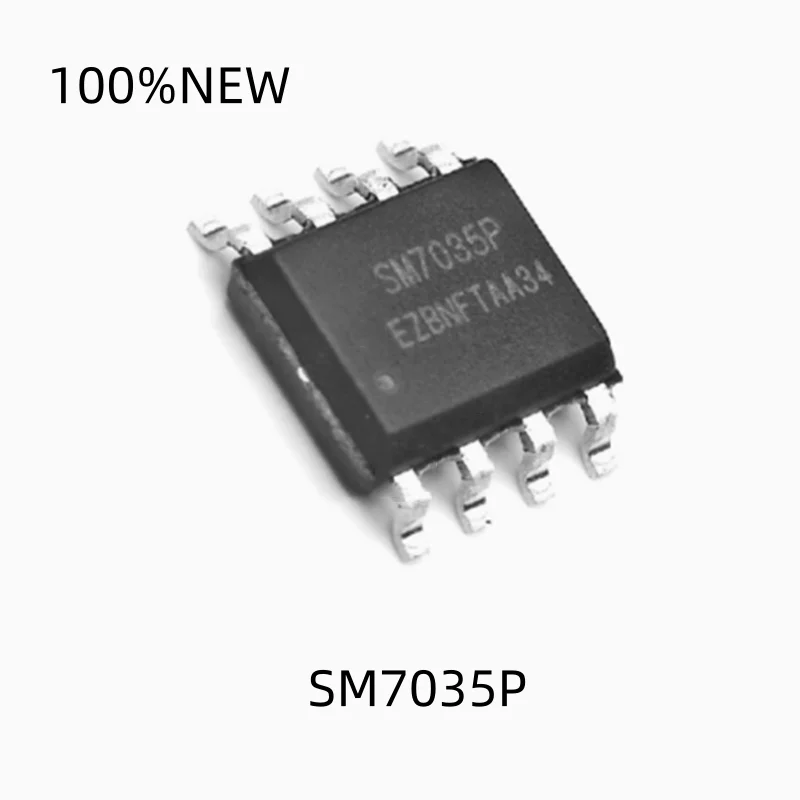 (20 Pieces) 100% New Sm7035P Sm7035 Sop-8 Constant Voltage Control Chip with Built-In Self-Recovery Output Short-Circuit Protection Function Ic