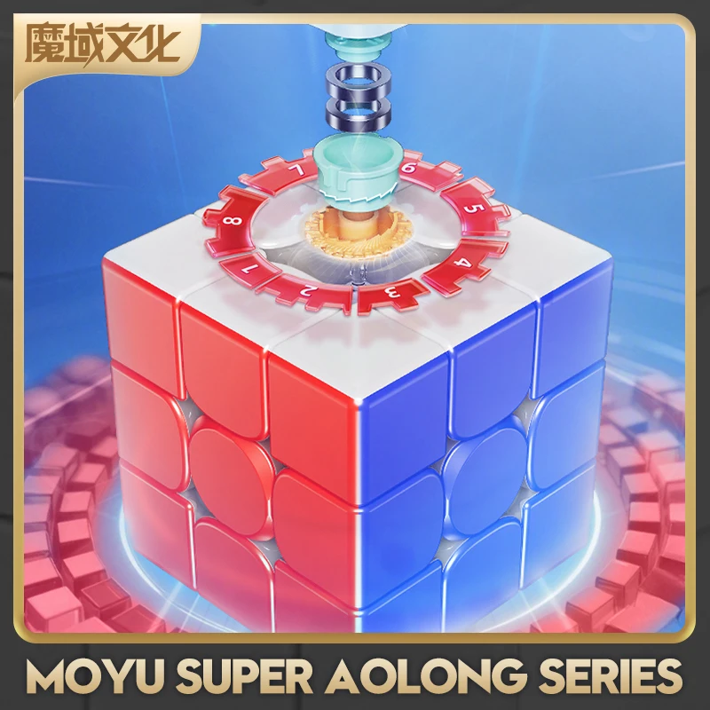 

[CubeFun]MoYu Super AoLong 3x3 AI Maglve UV Magnetic Magic Speed Cube 20 Ball Core Cubo Magico Puzzle Toys Kids Gifts