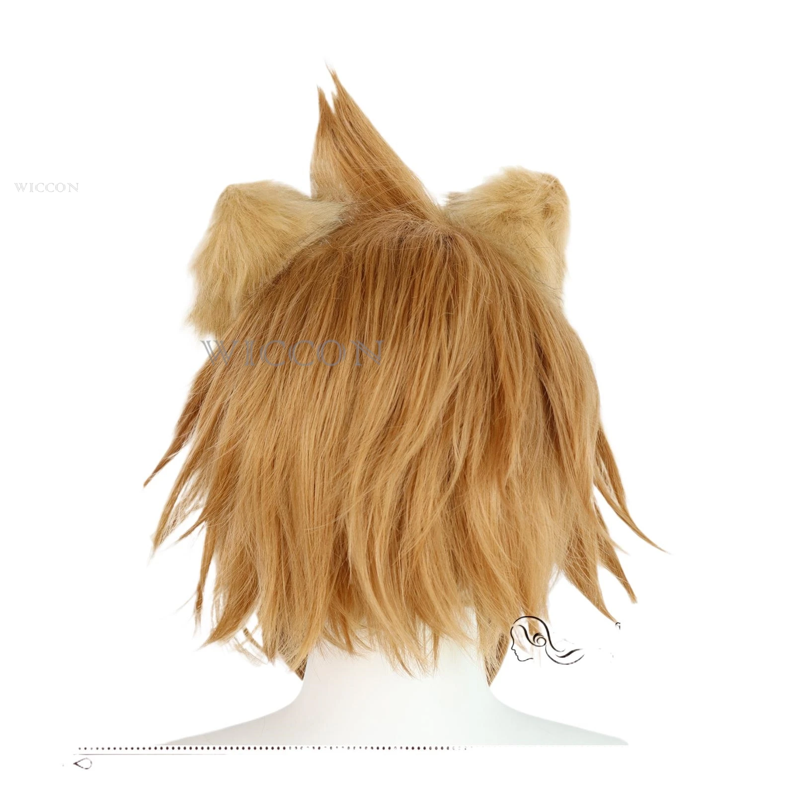 Gorou Render Cosplay Headwear Hair Wig Genshin Impact Hair Clip Hair Pin Anime Hair Band Hair Clap Halloween Costume Accessory image 5
