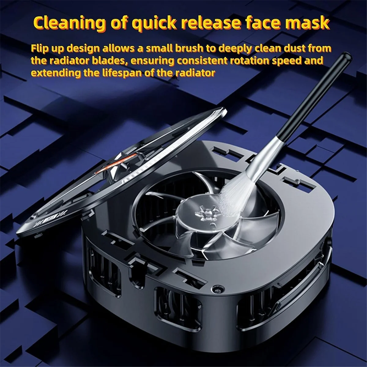 

【Эксклюзивный-Оферблат!】Кулер для телефона, вентилятор охлаждения телефона в магнитном корпусе, Enfriador Para Celular, радиатор мобильного телефона