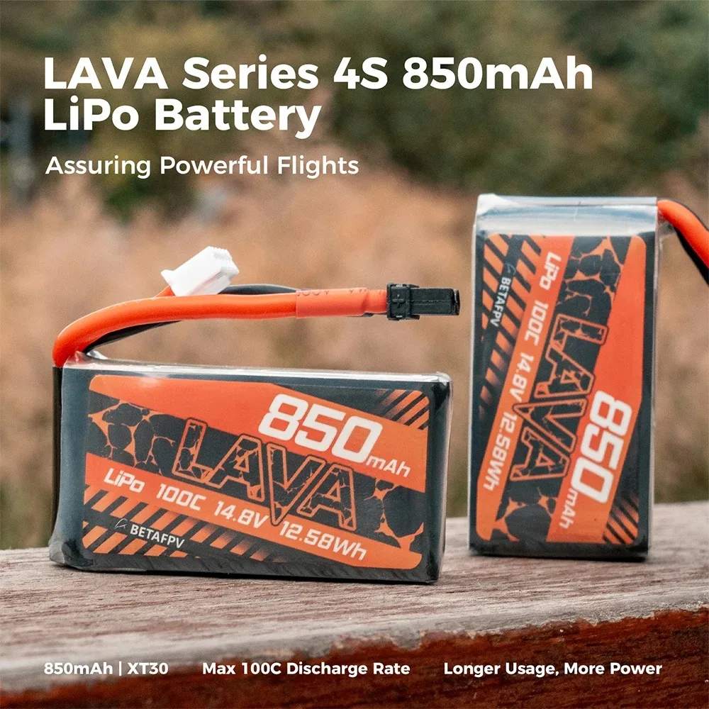 LAVA Series 4S 850mAh LiPo Battery for PAVO25 V2