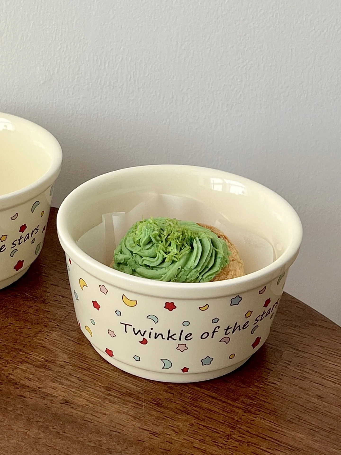 

Корейская стильная миска для риса, миска для воды/сахара, для домашнего использования, маленькая миска для завтрака, с узором «Облачное море», в стиле Ins Sle