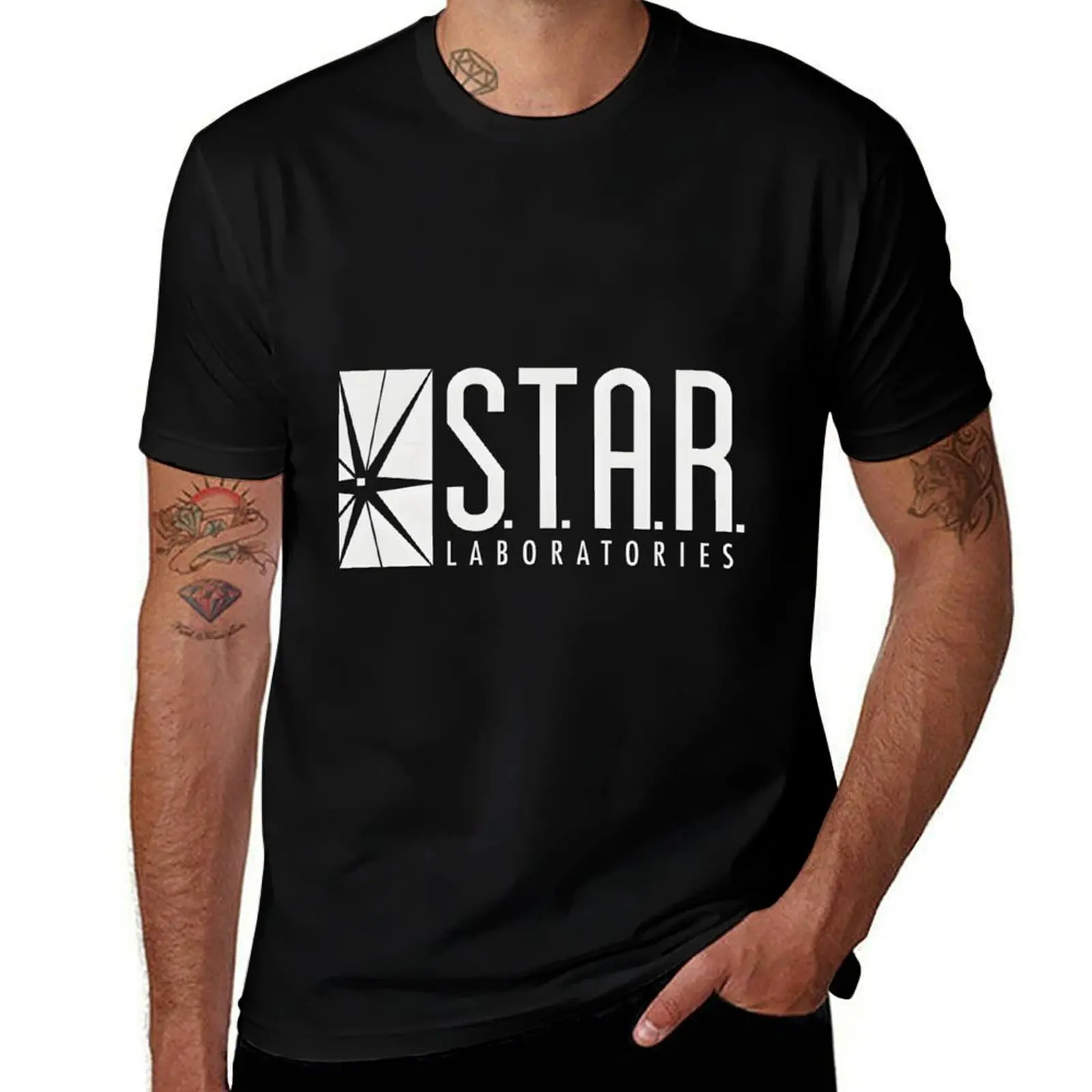 Star-Laborarories Essential T-Shirt Soft Anti-Shrink Cotton Tee T-Shirt