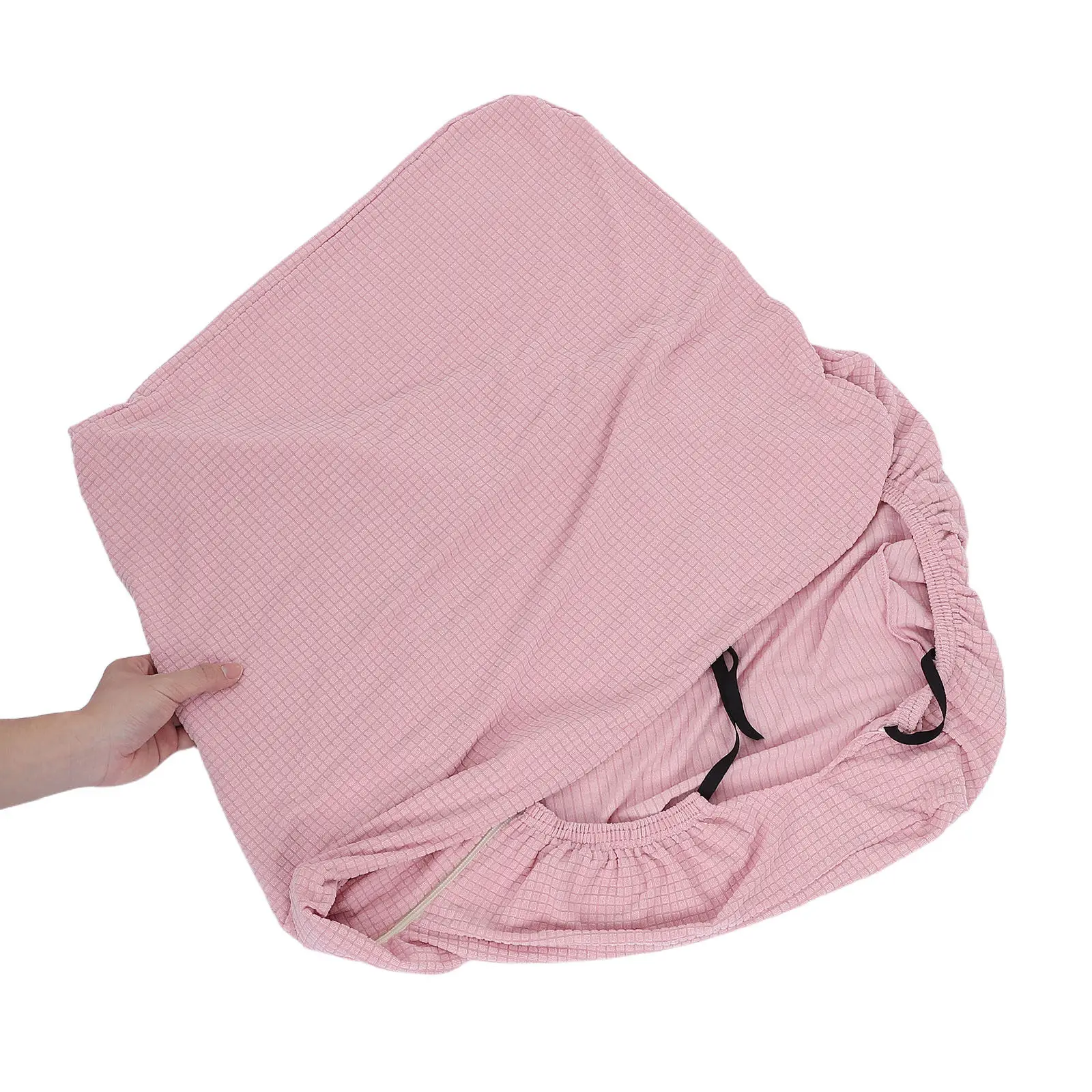 1Set Office Chair Cover Elastic Stretchable Slipcover with Armrest Covers for High Back Boss Executive Rolling Chair Protection