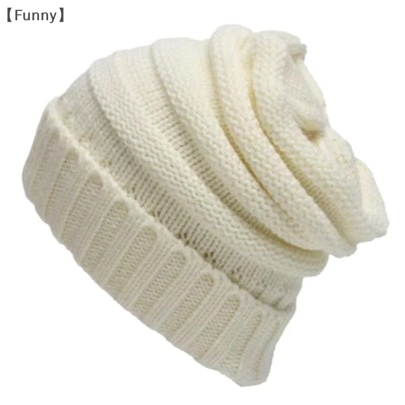 1 قطعة قبعة علوية مفتوحة قبعة متماسكة للنساء ذيل حصان مناسب مرونة عالية شتاء دافئ موضة قبعة رياضية في الهواء الطلق #1