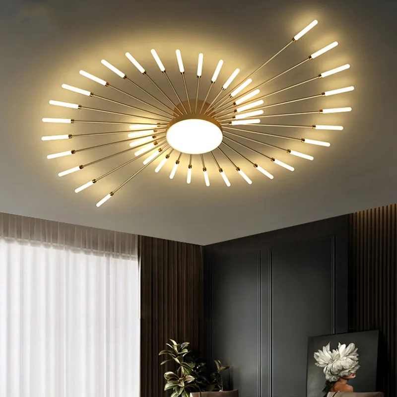 Imagem -02 - Modern Black Led Teto Luzes Brilho Iluminação Interior Quarto Hall Living Vestiário Lâmpadas Escritório Estudo Deco Fixture